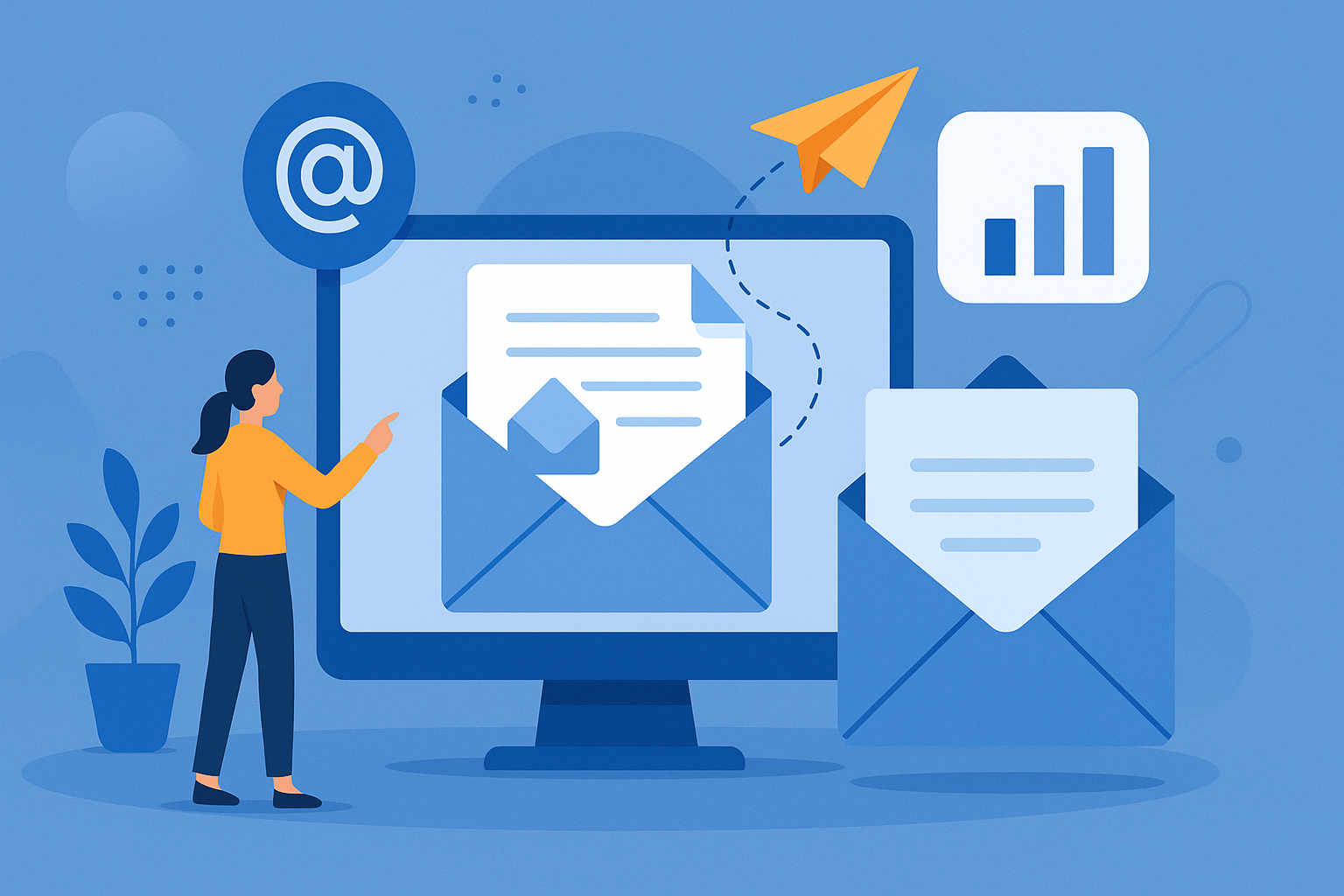 Creación de una newsletter profesional en ordenador