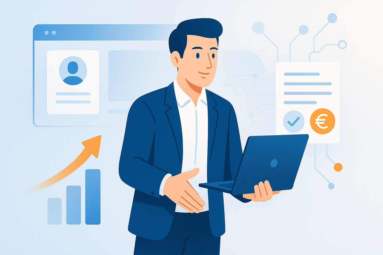 Estrategia para vender servicios profesionales en línea