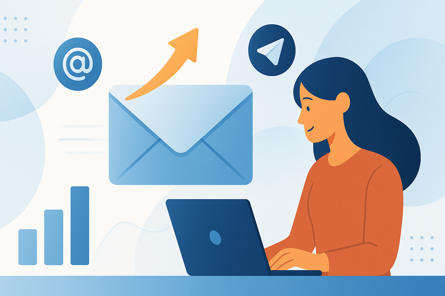 Promoción de email marketing para PYMES