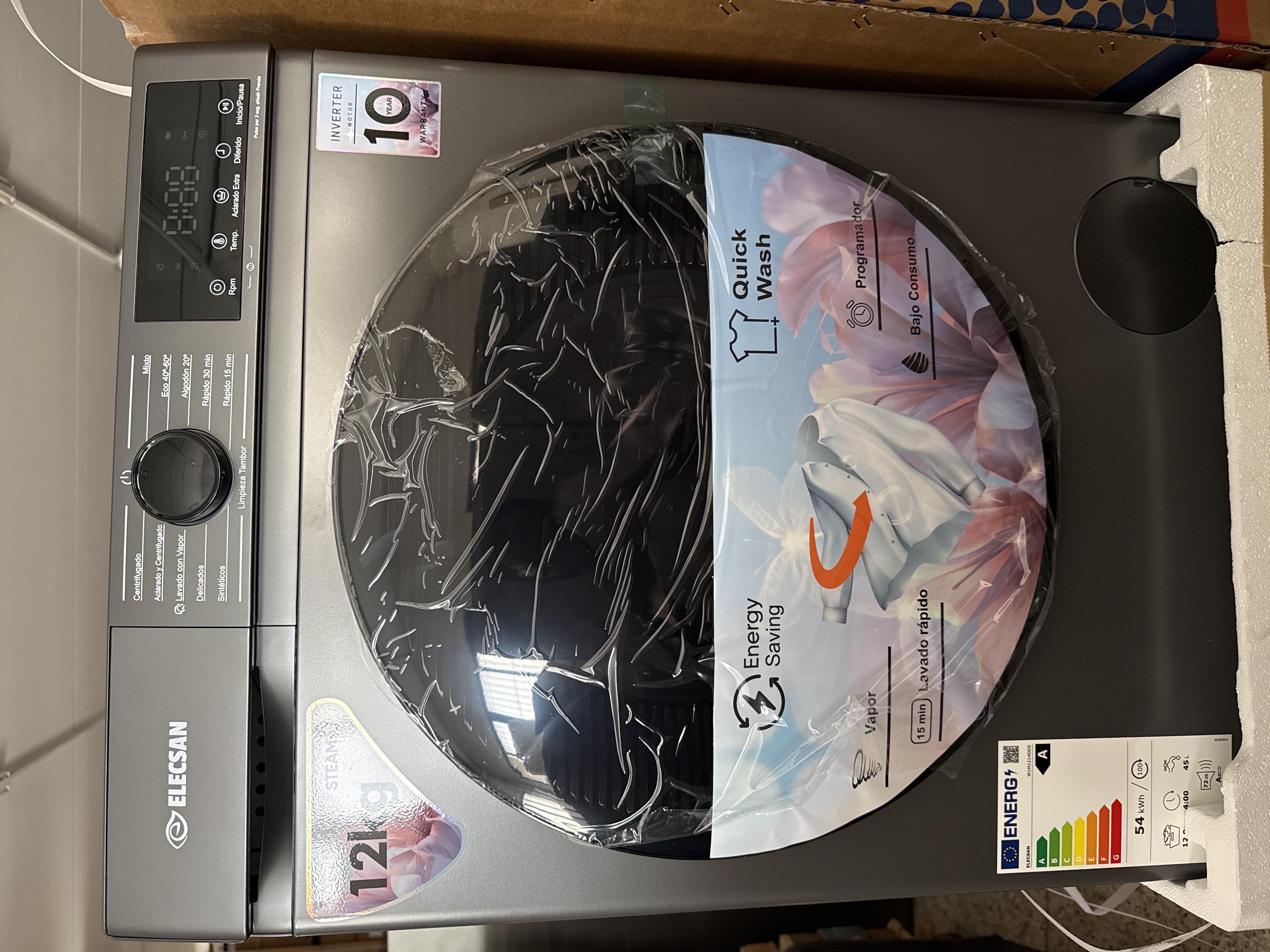LAVADORA  ELECSAN 12KG