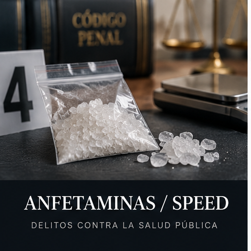Tráfico de anfetaminas y speed en Alicante: autoconsumo, cantidades y penas