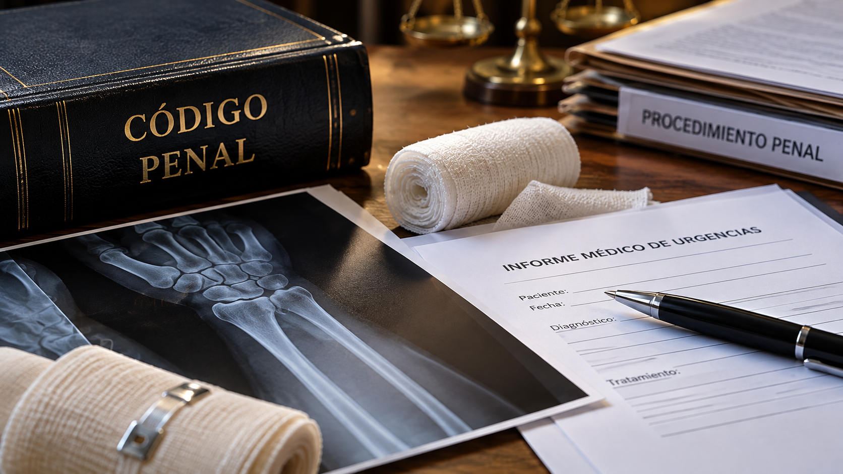 Delito de lesiones del artículo 147 CP: tratamiento médico, requisitos y penas