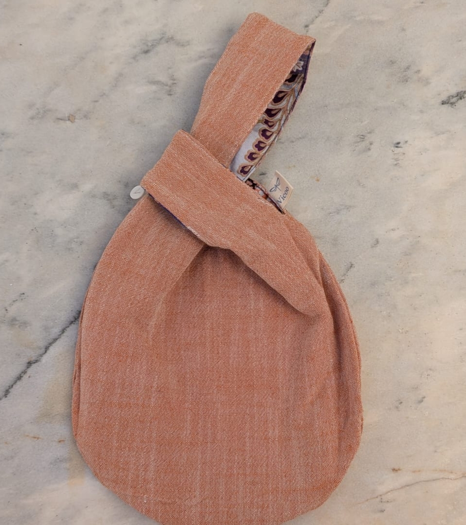 Bolso Nudo Japonés Reversible 3